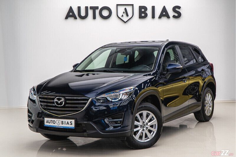 Albastru Utilizat 2015 Mazda CX-5 Exclusive-Line SUV | 14.450 EUR (Scump) - Imagine 1/4