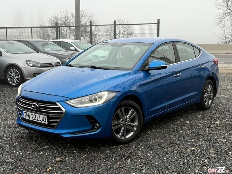 Second-hand Hyundai Elantra 136 CP (100 kW) 2017 Albastru Berlinǎ