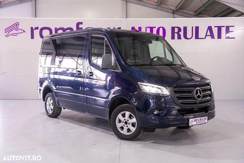 Culoarealbastru Utilizat 2019 Mercedes Sprinter Van | 17.900 EUR (Preț OK) - Imagine 1/4