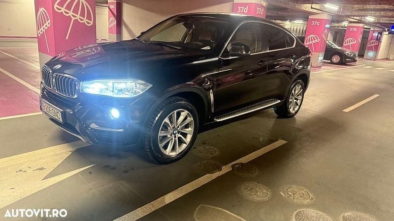 Second-hand BMW X6 Sport Line 313 CP (230 kW) 2016 Culoarenegru SUV
