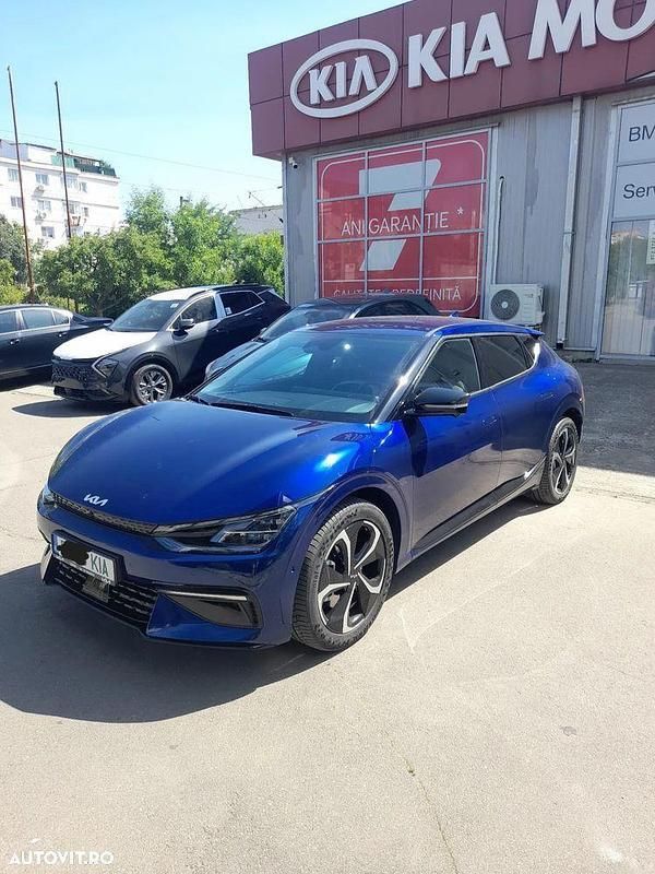Albastru Utilizat 2022 Kia EV6 GT-Line SUV | 39.900 EUR - Imagine 1/4