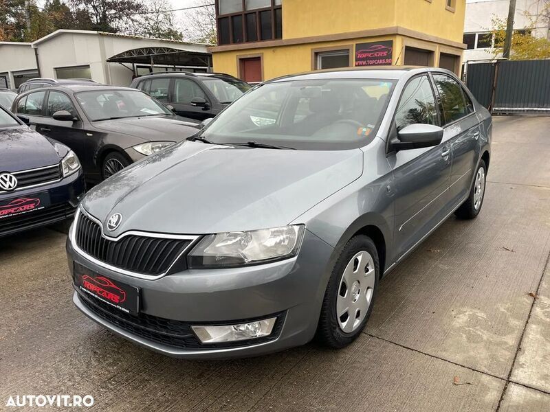 Argint Utilizat 2013 Skoda Rapid Active Berlinǎ | 6.699 EUR (Puțin scump) - Imagine 1/4