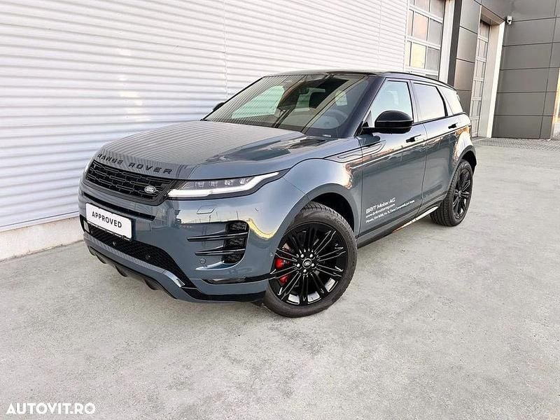 Culoarealbastru Utilizat 2023 Land Rover Range Rover evoque R-Dynamic SUV | 59.290 EUR - Imagine 1/4