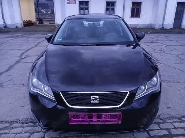 Negru Second-hand 2013 Seat Leon Hatchback | 4.700 EUR (Preț bun) - Imagine 1/4