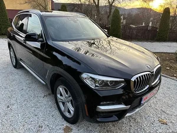Negru Utilizat 2020 BMW X3 SUV | 23.900 EUR (Super Preț) - Imagine 1/4