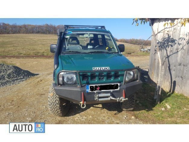 Second-hand Suzuki Jimny 59 CP (43 kW) 2001 Verde SUV