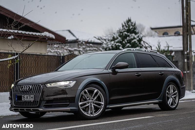 Second-hand Audi A6 Allroad Comfort 204 CP (150 kW) 2015 Culoaremaro Break