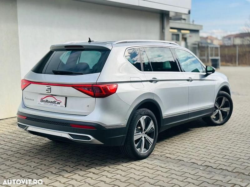 Second-hand Seat Tarraco 4Drive 200 CP (147 kW) 2022 Argint SUV