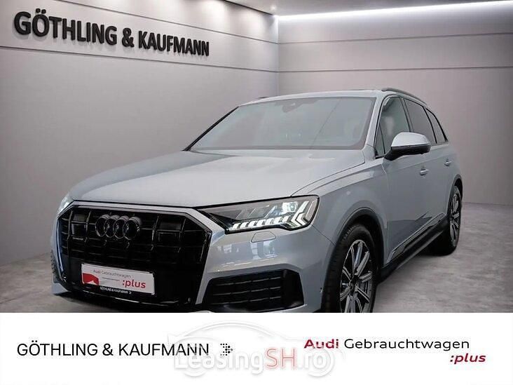 Argintiu Utilizat 2023 Audi Q7 SUV | 74.146 EUR - Imagine 1/4
