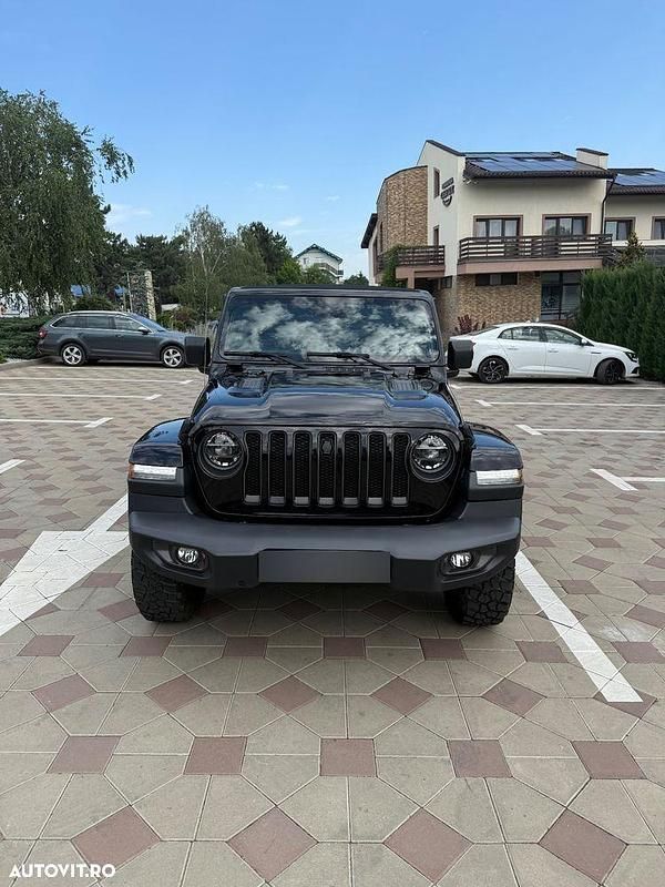Negru Utilizat 2020 Jeep Wrangler Unlimited Rubicon SUV | 49.800 EUR - Imagine 1/4