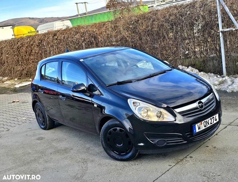 Second-hand Opel Corsa 70 CP (51 kW) 2010 Culoarenegru Hatchback