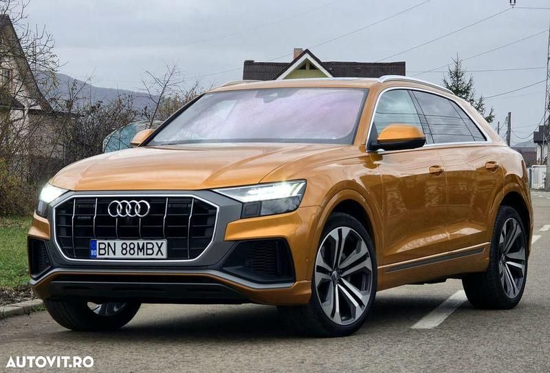 Culoareportocaliu Utilizat 2018 Audi Q8 Comfort SUV | 45.000 EUR (Super Preț) - Imagine 1/4