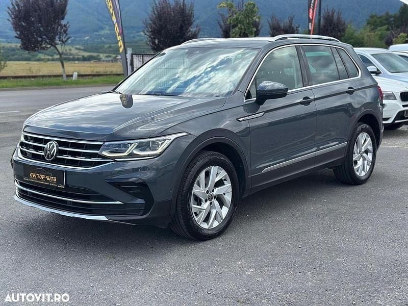 Culoaregri Utilizat 2021 VW Tiguan Elegance SUV | 24.200 EUR (Preț OK) - Imagine 1/4