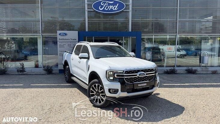 Alb Nouă 2025 Ford Ranger Platinum Pickup | 58.923 EUR (Preț OK) - Imagine 1/4