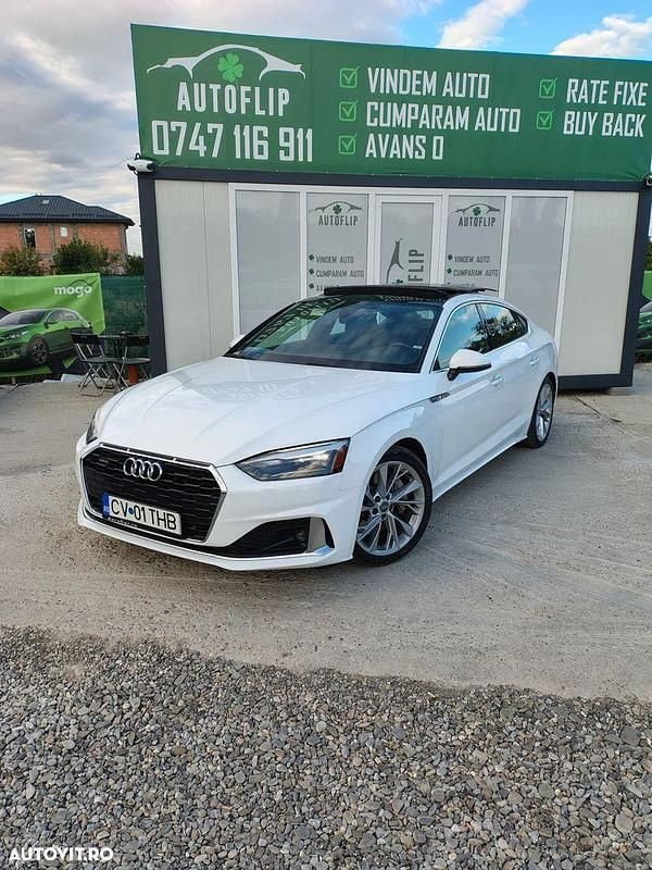 Culoarealb Utilizat 2020 Audi A5 Sportback Advanced Berlinǎ | 26.990 EUR - Imagine 1/4