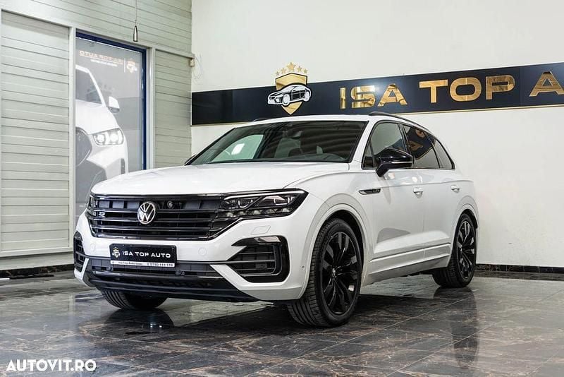 Culoarealb Utilizat 2022 VW Touareg R-line SUV | 48.400 EUR (Puțin scump) - Imagine 1/4