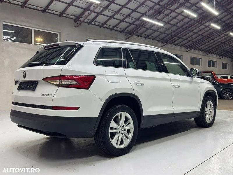 Second-hand Skoda Kodiaq 150 CP (110 kW) 2019 Culoarealb SUV
