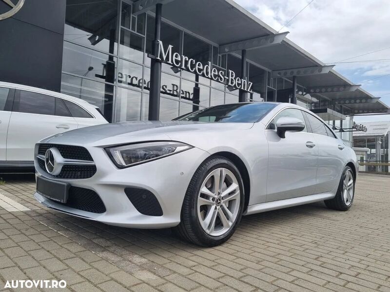 Second-hand Mercedes CLS300 245 CP (180 kW) 2018 Argint Coupe