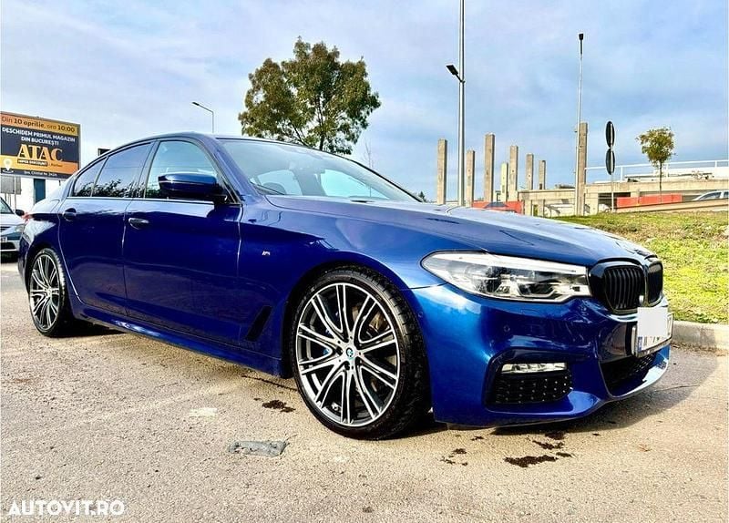 Culoarealbastru Utilizat 2019 BMW 530 Berlinǎ | 28.250 EUR (Preț bun) - Imagine 1/4
