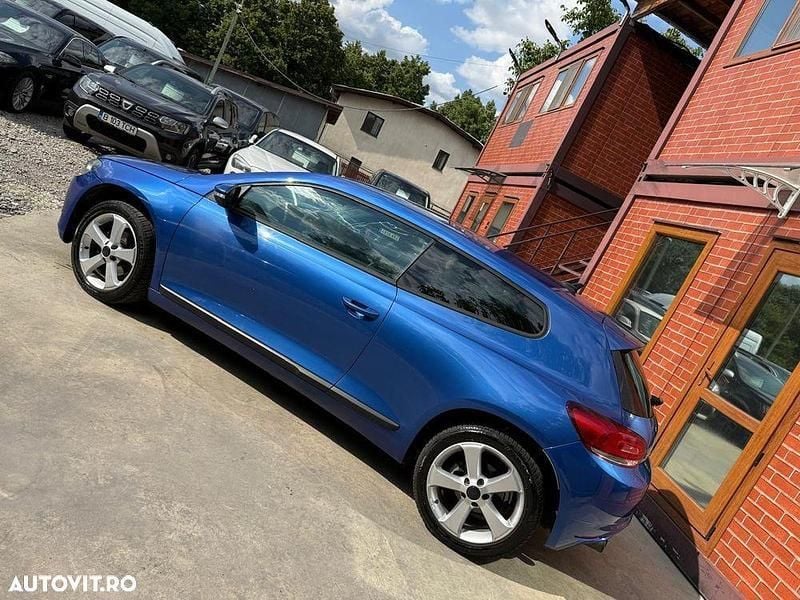 Second-hand VW Scirocco 122 CP (89 kW) 2009 Albastru Coupe