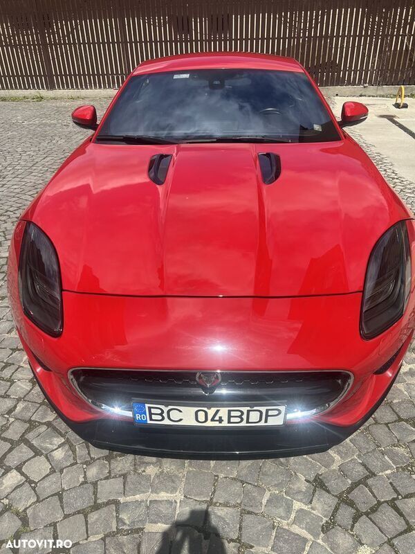 Rosu Utilizat 2018 Jaguar F-Type Coupe | 36.900 EUR - Imagine 1/4