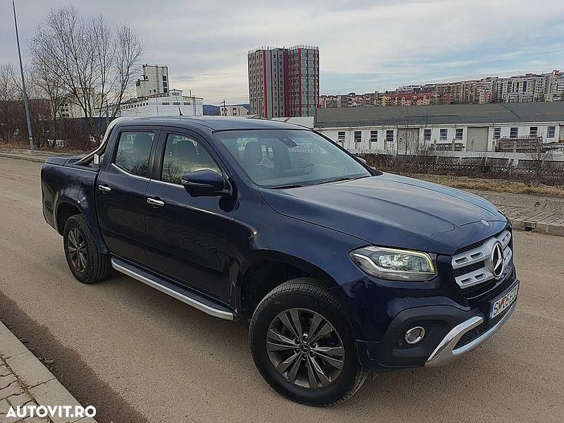 Second-hand Mercedes X250 Progressive 190 CP (139 kW) 2017 Culoarealbastru Pickup