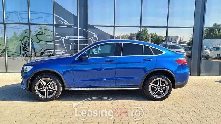 Albastru Utilizat 2021 Mercedes GLC300 AMG Coupe | 55.164 EUR (Preț OK) - Imagine 1/4