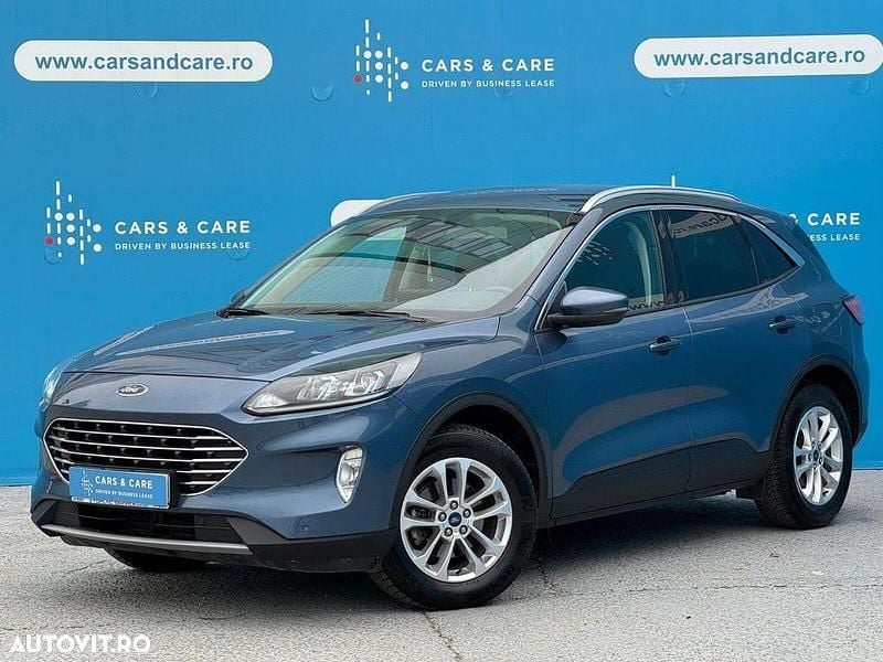 Culoarealbastru Utilizat 2021 Ford Kuga SUV | 16.690 EUR (Super Preț) - Imagine 1/4
