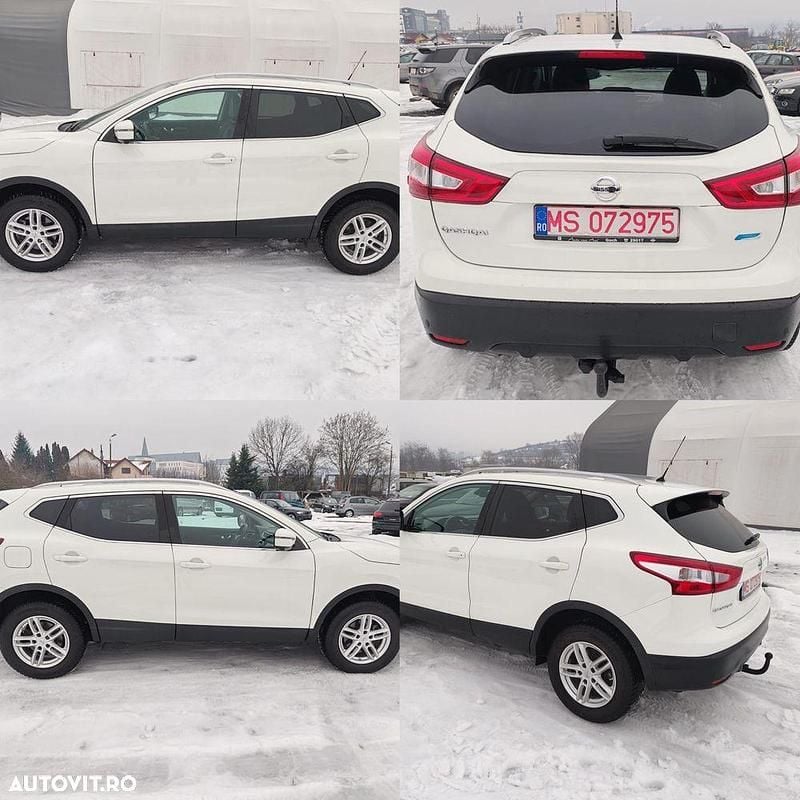Second-hand Nissan Qashqai Acenta 110 CP (80 kW) 2015 Culoarealb SUV