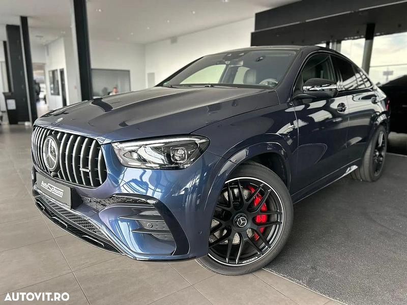 Culoarealbastru Utilizat 2024 Mercedes GLE53 AMG AMG Line Premium Coupe | 112.518 EUR (Scump) - Imagine 1/4