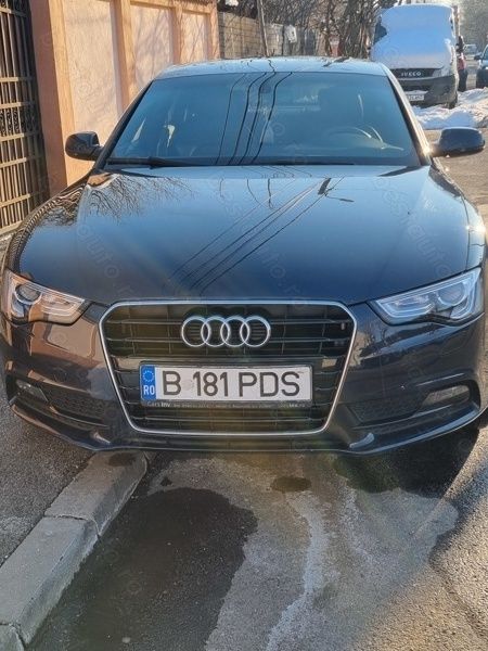 Albastru Utilizat 2013 Audi A5 Sportback S-Line Hatchback | 13.300 EUR (Preț bun) - Imagine 1/4