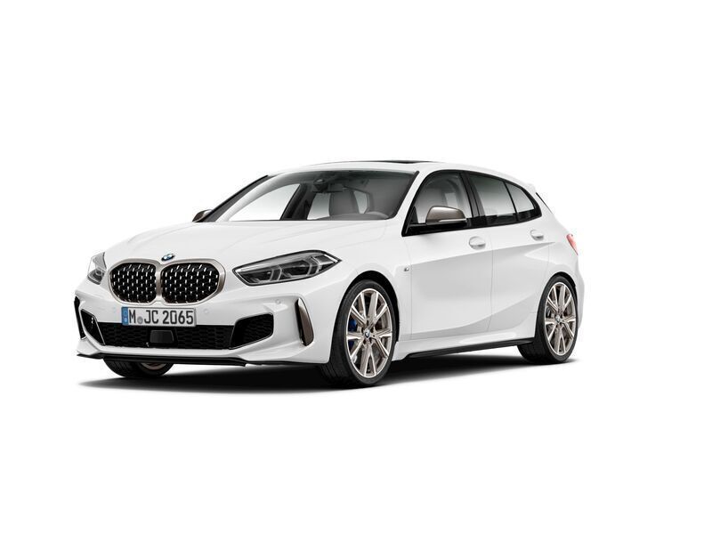 Alb alpine Utilizat 2023 BMW M135 Shadowline Hatchback | 41.626 EUR - Imagine 1/4
