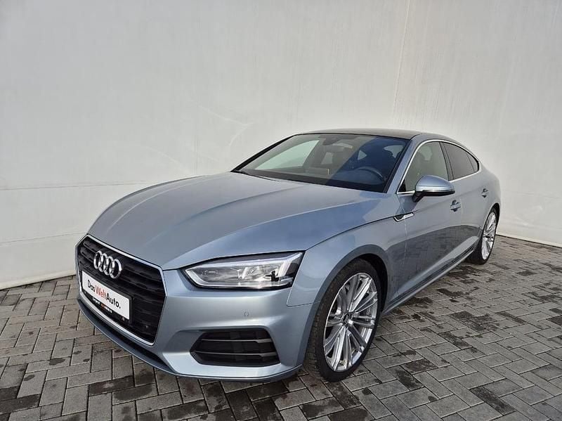 Second-hand Audi A5 Sportback 190 CP (139 kW) 2017 Gri mediu  normal Hatchback