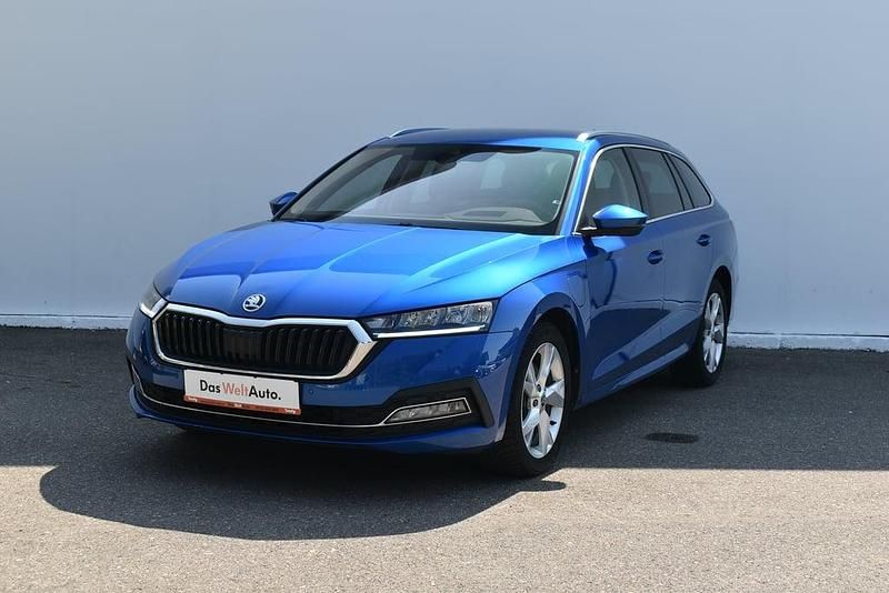 Albastru mediu normal Utilizat 2022 Skoda Octavia Style Break | 21.989 EUR - Imagine 1/4