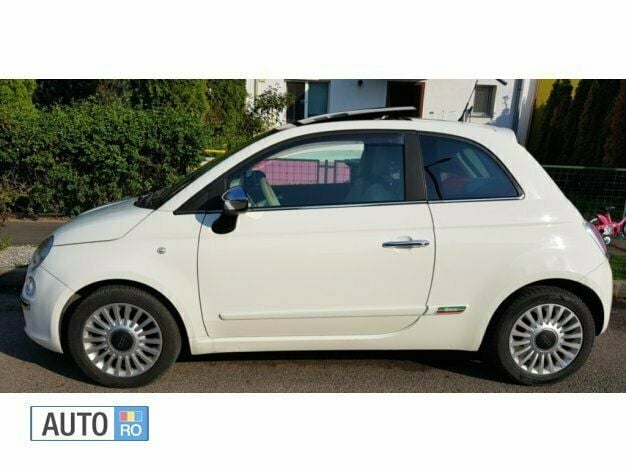 Second-hand Fiat 500 68 CP (50 kW) 2008 Alb Hatchback