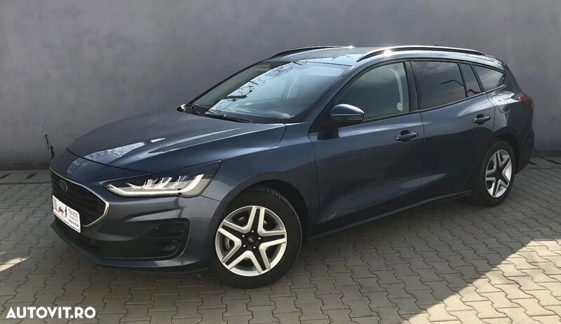 Albastru Utilizat 2022 Ford Focus Business Edition Break | 14.980 EUR (Scump) - Imagine 1/4