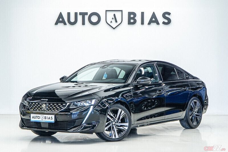 Negru Utilizat 2022 Peugeot 508 GT Berlinǎ | 17.990 EUR (Preț bun) - Imagine 1/4