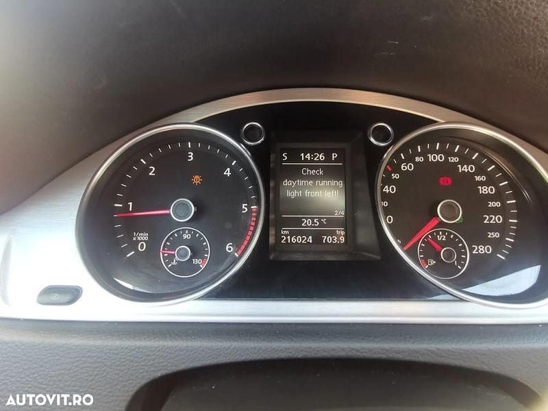 Negru Utilizat 2011 VW CC Berlinǎ | 7.000 EUR (Preț bun) - Imagine 1/4