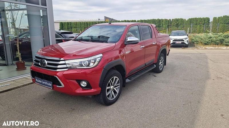 Rosu Utilizat 2018 Toyota HiLux Pickup | 20.000 EUR (Preț OK) - Imagine 1/4