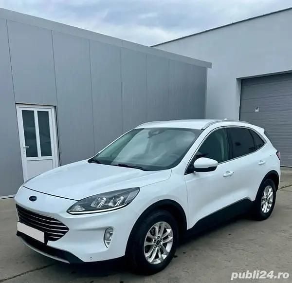 Alb Utilizat 2021 Ford Kuga Titanium SUV | 14.449 EUR (Super Preț) - Imagine 1/4