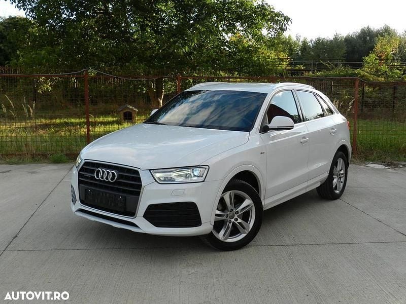 Culoarealb Utilizat 2018 Audi Q3 S-Line SUV | 17.500 EUR (Preț bun) - Imagine 1/4