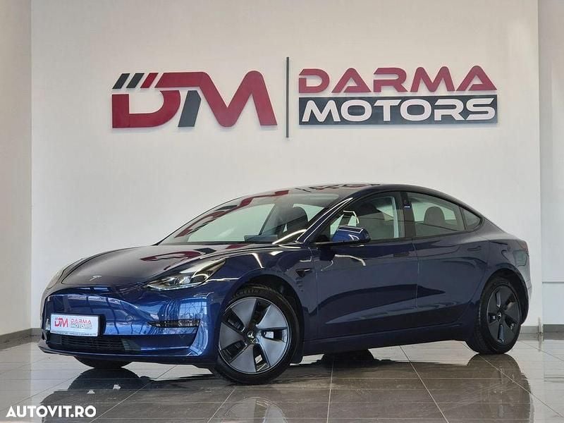Culoarealbastru Utilizat 2021 Tesla Model 3 Standard Range Plus Berlinǎ | 25.890 EUR (Preț OK) - Imagine 1/4