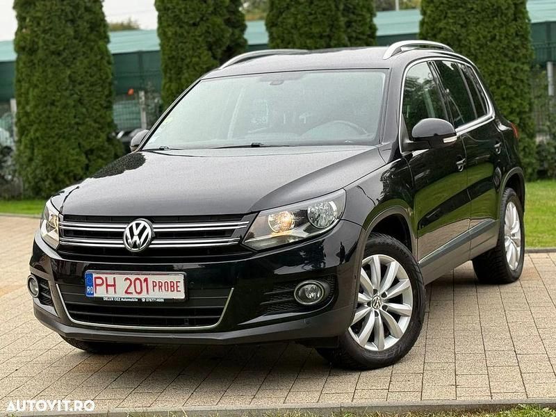 Culoarenegru Utilizat 2013 VW Tiguan LOUNGE SUV | 9.490 EUR (Preț OK) - Imagine 1/4