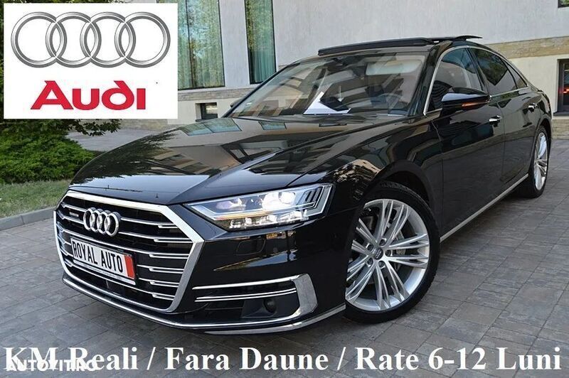 Negru Utilizat 2019 Audi A8 Berlinǎ | 37.900 EUR (Preț OK) - Imagine 1/4