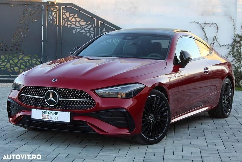 Culoarerosu Utilizat 2023 Mercedes CLE220 AMG line Coupe | 59.999 EUR - Imagine 1/4