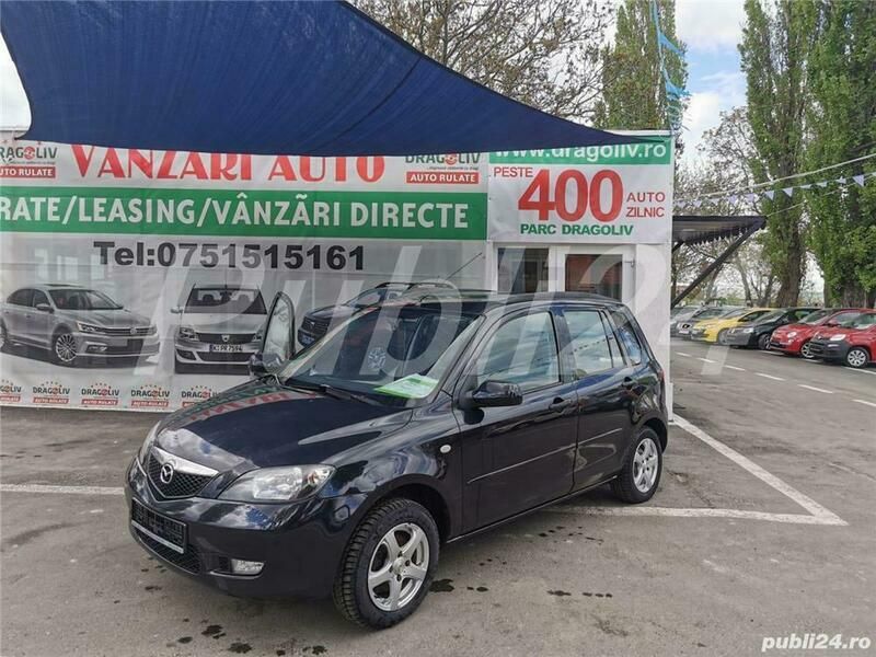 Negru Utilizat 2004 Mazda 2 Hatchback | 1.199 EUR - Imagine 1/4