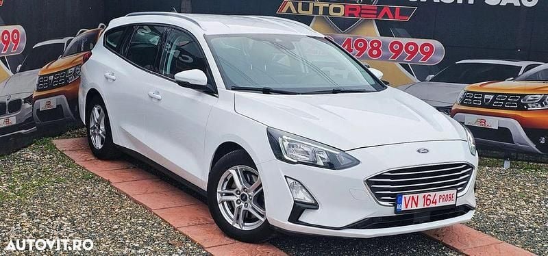 Culoarealb Utilizat 2021 Ford Focus Titanium Break | 9.190 EUR (Preț bun) - Imagine 1/4