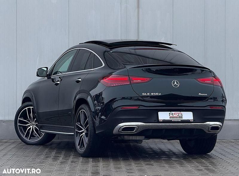 Second-hand Mercedes GLE450 AMG Advanced Plus 367 CP (269 kW) 2023 Culoarenegru Coupe