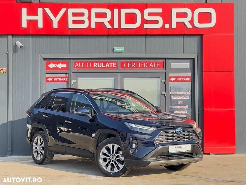 Culoarealbastru Second-hand 2022 Toyota RAV4 Hybrid Lounge SUV | 34.500 EUR (Super Preț) - Imagine 1/4