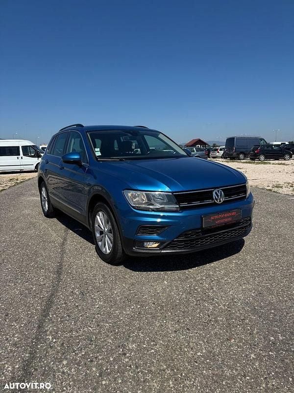 Culoarealbastru Utilizat 2018 VW Tiguan Comfortline SUV | 16.300 EUR (Super Preț) - Imagine 1/4